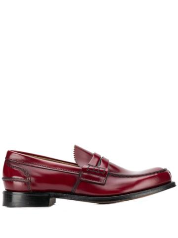Church's Jagged Tongue Loafers - Red