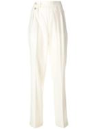 Pt01 Pleat Detail Trousers - Nude & Neutrals