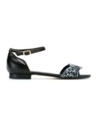 Sarah Chofakian Leather Sandals - Black