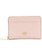 Michael Michael Kors Zipped Logo Wallet - Pink
