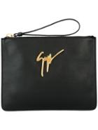 Giuseppe Zanotti Design 'margery' Clutch, Women's, Black, Leather
