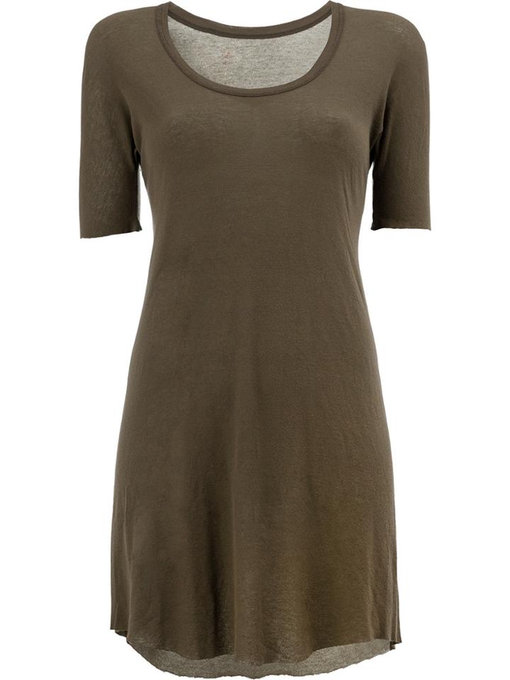 Boris Bidjan Round Neck T-shirt - Green
