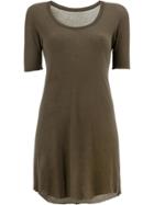 Boris Bidjan Round Neck T-shirt - Green