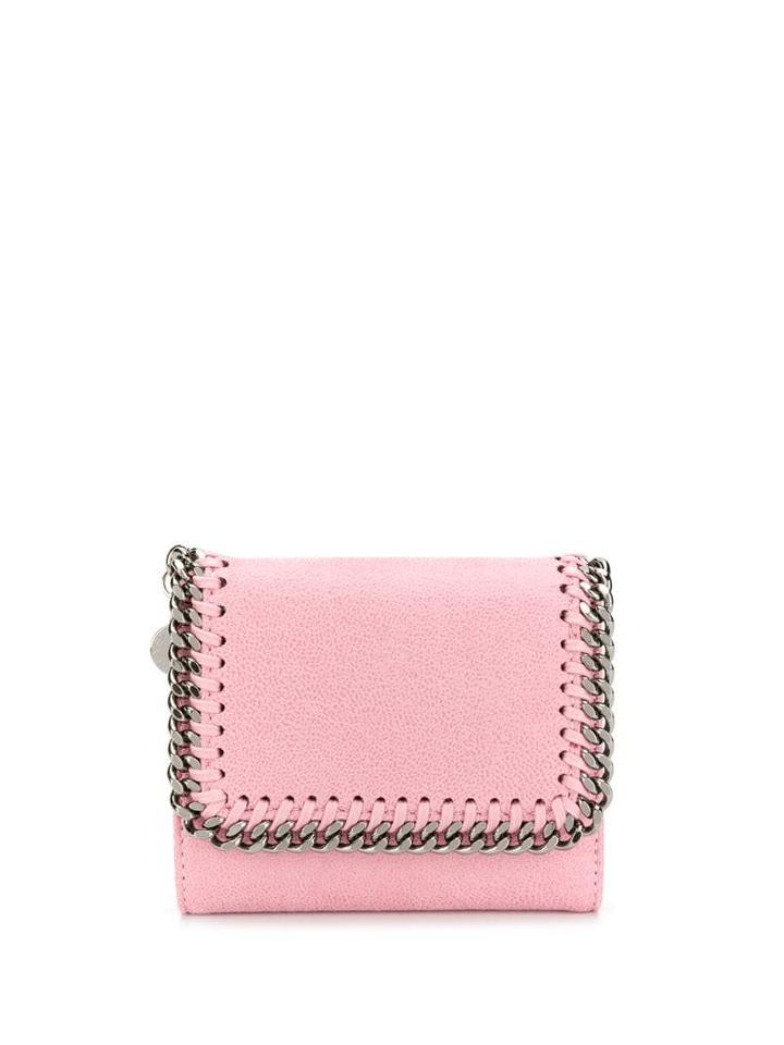 Stella Mccartney Falabella Tri-fold Wallet - Pink