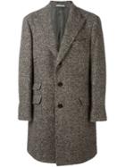Brunello Cucinelli Buttoned Tweed Coat