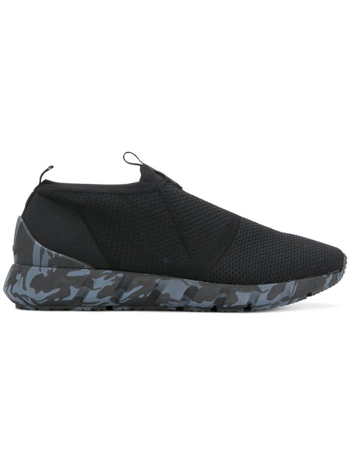 Salvatore Ferragamo Cary Sneakers - Black
