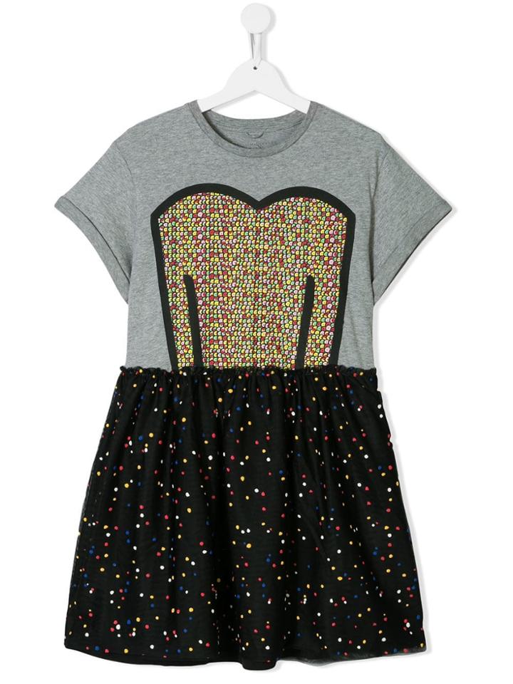 Stella Mccartney Kids Stella Mccartney Kids 518735sljb41464 Grey Black