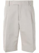 Z Zegna - Bermuda Shorts - Men - Cotton/linen/flax - 46, Nude/neutrals, Cotton/linen/flax