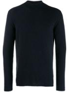 Roberto Collina Turtle Neck Sweatshirt - Blue