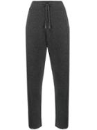 Fabiana Filippi High-waist Drawstring Trousers - Grey