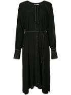 Proenza Schouler Contrast Stitch Shirt Dress - Black