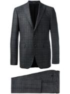 Tagliatore Two Piece Suit, Men's, Size: 52, Grey, Virgin Wool/cupro