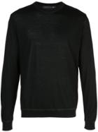 Mackintosh 0002 Classic Knit Sweater - Black