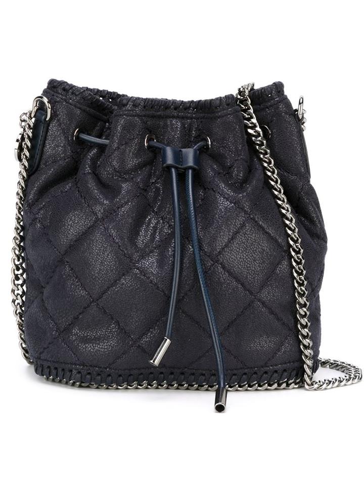 Stella Mccartney 'falabella' Bucket Crossbody Bag, Women's, Blue