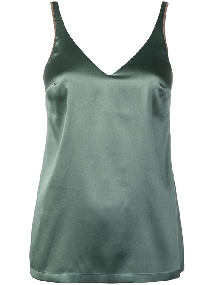 Brunello Cucinelli V-neck Vest - Green