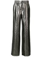 Ps By Paul Smith Metallic Pleat Detail Trousers