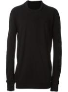 11 By Boris Bidjan Saberi Logo Sweatshirt, Men's, Size: Xs, Black, Cotton