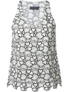 Emanuel Ungaro Sleeveless Lace Top