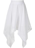 Olympiah Violette Midi Skirt - White