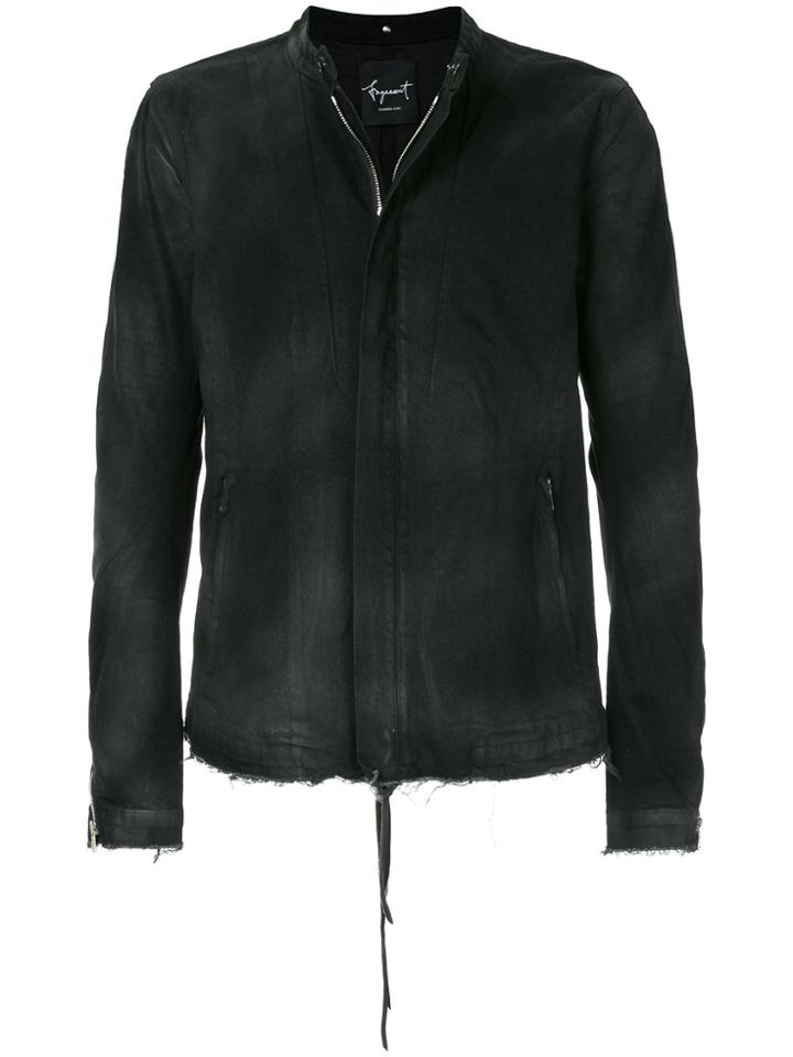 Fagassent Zipped Raw Edge Jacket - Unavailable
