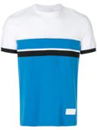 Prada Colour Block Jersey T-shirt - White
