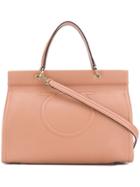 Salvatore Ferragamo Gancini Tote Bag - Pink