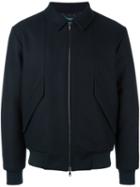 Natural Selection 'beaufort' Bomber Jacket, Men's, Size: Small, Blue, Polyamide/cashmere/virgin Wool