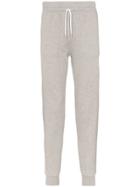 Maison Kitsuné Fox Detail Drawstring Sweatpants - Grey