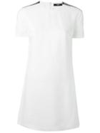 Versus Logo Print Strap Dress - White