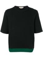 Marni Short Sleeved Sweatshirt - Black