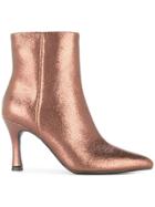 G.v.g.v. Glitter Ankle Boots - Brown