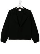 Mariuccia Milano Kids Teen Single-breasted Jacket - Black