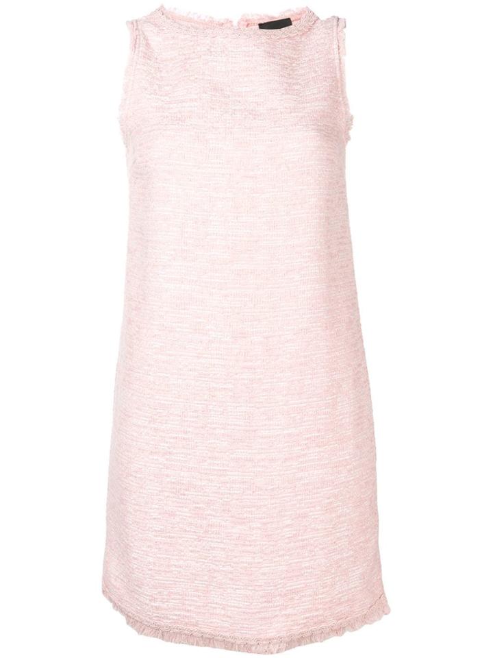 Ermanno Scervino Sleeveless Tweed Dress - Pink