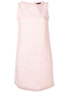 Ermanno Scervino Sleeveless Tweed Dress - Pink