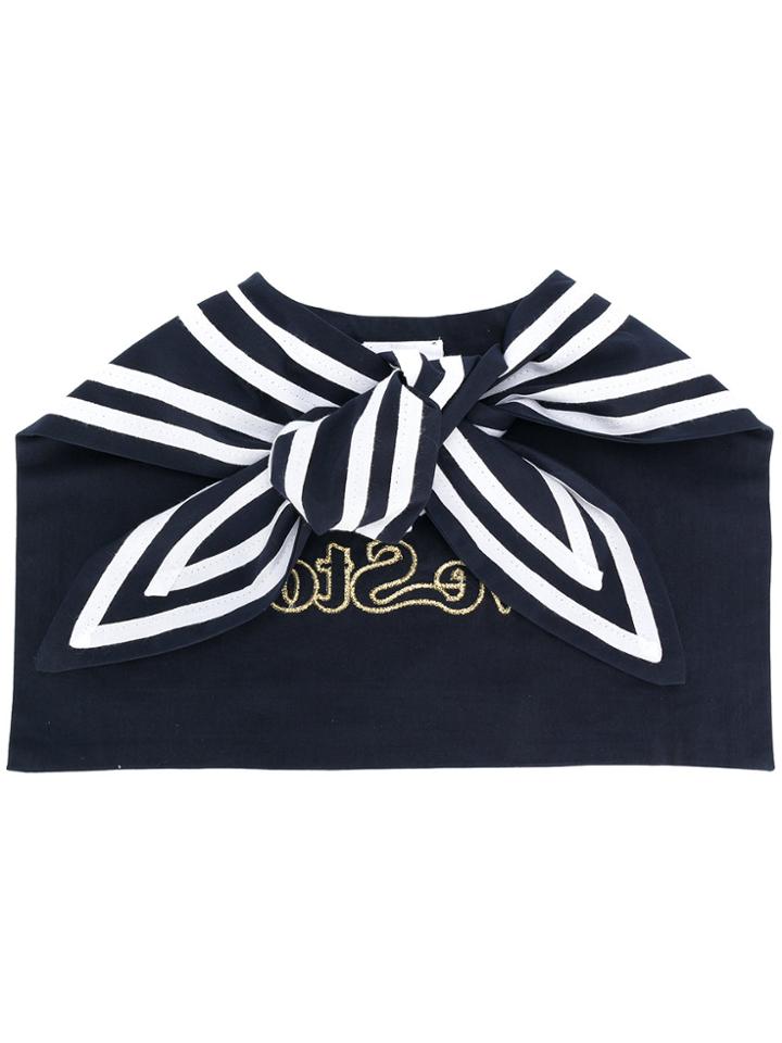 Pinko Nautical Scarf - Blue