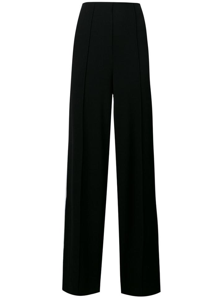 By Malene Birger 'mulanas' Wide-leg Trousers, Women's, Size: Medium, Black, Polyamide/polyester/polyurethane/spandex/elastane
