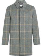 Mackintosh Glencheck Storm System Wool Short Coat Gm-002f - Neutrals