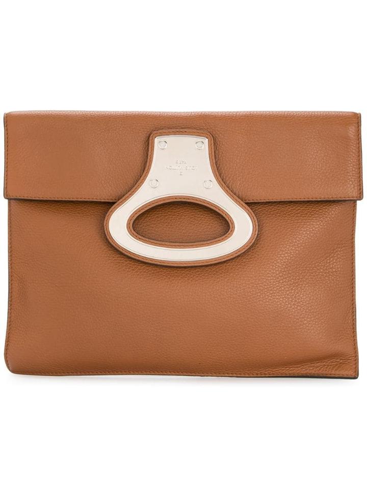 Louis Vuitton Pre-owned Portfolio Clutch Hand Bag - Brown