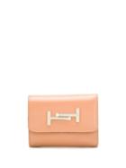 Tod's Double T Tri-fold Wallet - Neutrals