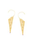 Charlotte Valkeniers Nebula Hook Earrings - Metallic