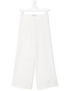 Nunzia Corinna Teen Wide-leg Trousers - White