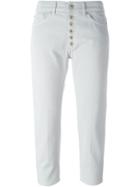 Dondup Buttoned Fly Trousers - Grey