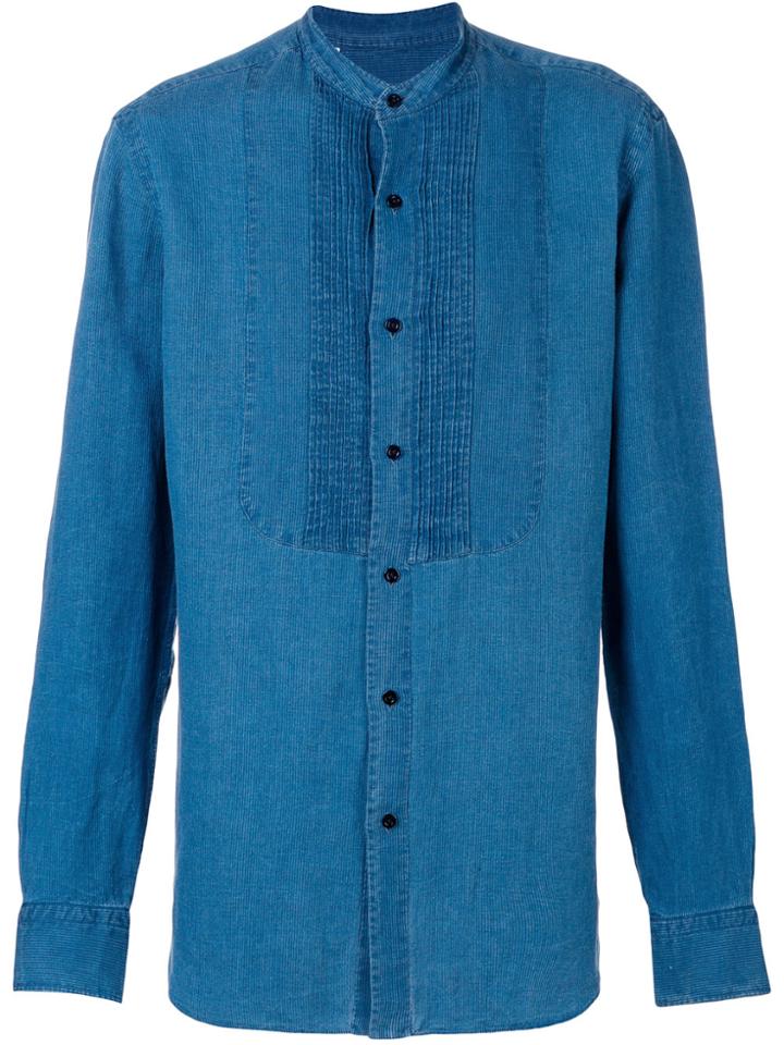 Salvatore Piccolo Slim-fit Shirt - Blue