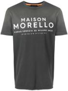Frankie Morello Coordinates Logo T-shirt - Grey