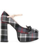 No21 Checked Pumps - Unavailable