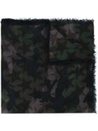 Valentino Valentino Garavani 'camustars' Scarf - Green