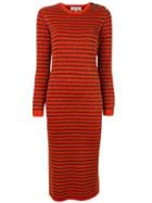 Carven Striped Knitted Dress