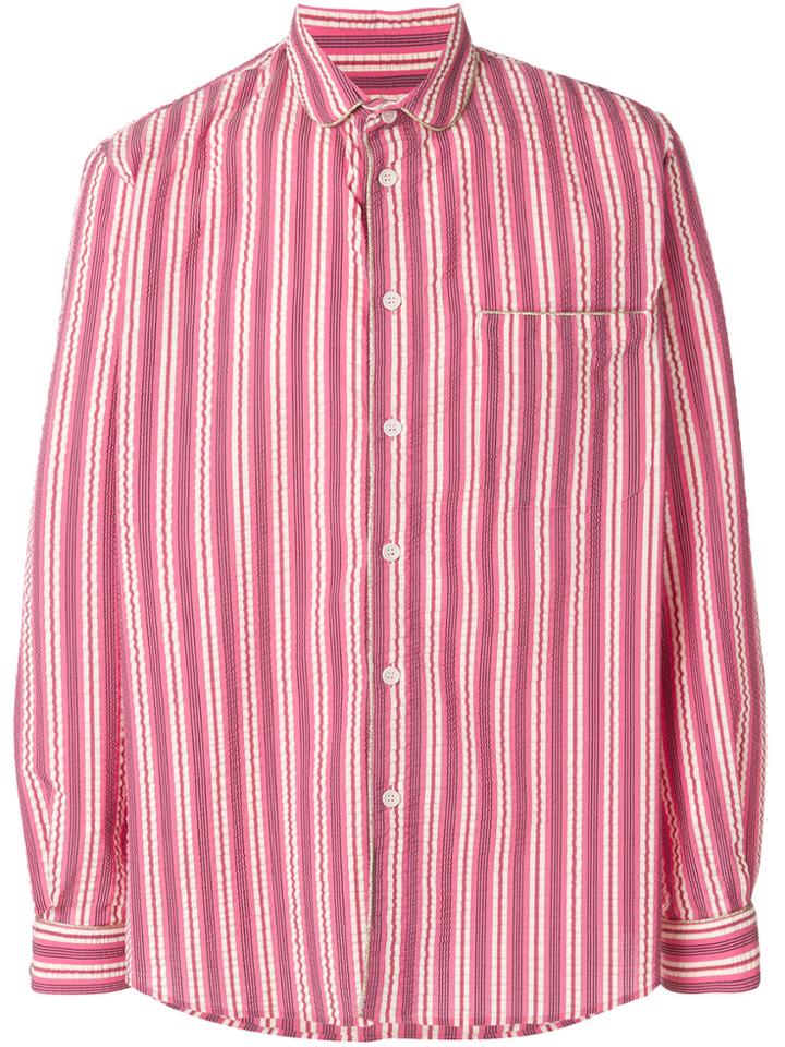 Henrik Vibskov Pyjama Shirt - Pink & Purple
