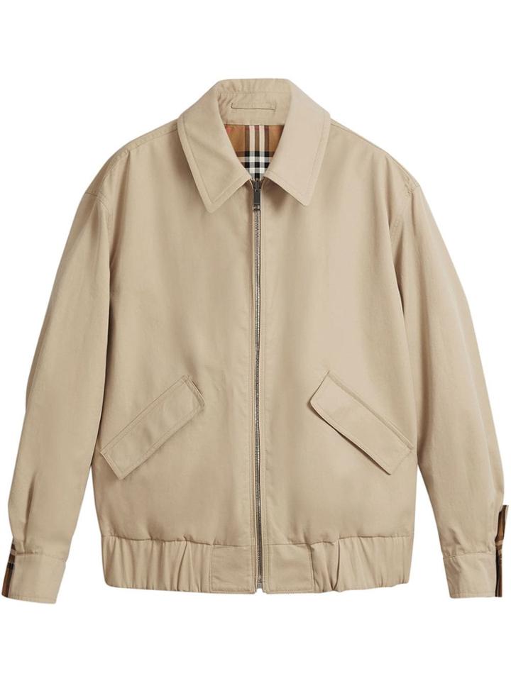 Burberry Reversible Rainbow Vintage Check Harrington Jacket - Yellow