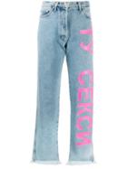 Natasha Zinko Too Sexy Straight Jeans - Blue